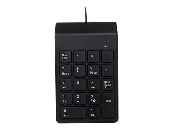 Gembird KPD-U-03, USB, 18, Kannettava tietokone/PC, 1,45 m, Musta