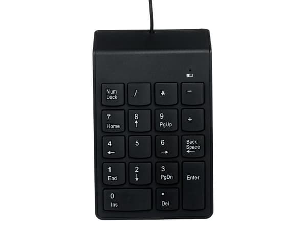 Gembird KPD-U-03, USB, 18, Kannettava tietokone/PC, 1,45 m, Musta