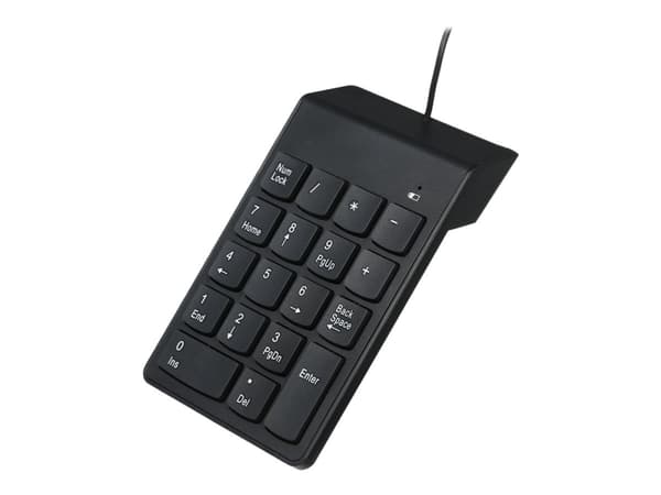 Gembird KPD-U-03, USB, 18, Kannettava tietokone/PC, 1,45 m, Musta musta