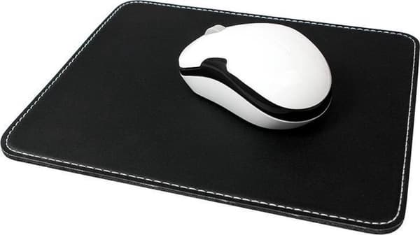 LogiLink ID0150 Musmatta Svart läderlook (BxHxD) 220 x 3 x 180 mm