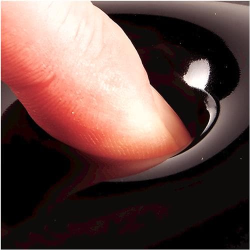 Fellowes Gel Crystals musmatta med handledsdyna - svart (9112101)
