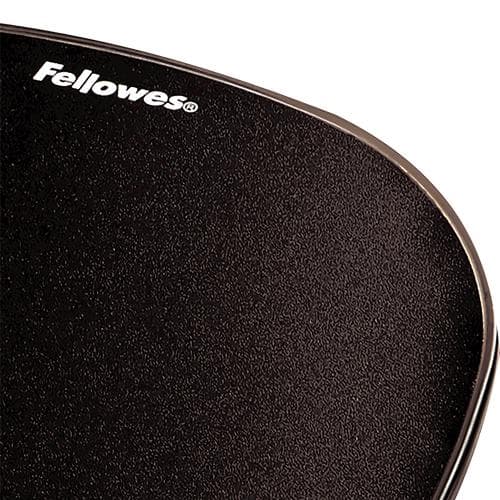 Fellowes Gel Crystals musmatta med handledsdyna - svart (9112101)