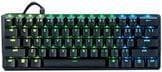 Razer Huntsman Mini Analog - Tangentbord - bakgrundsbelyst - USB-C - Tyska - Nyckelbrytare: Razer Analog Optical Switches - svart