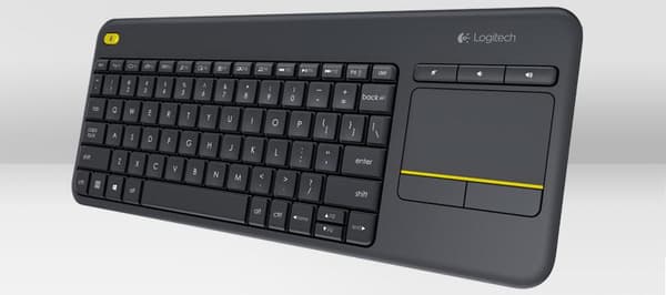 Logitech K350 Plus - Keyboard RF Wireless QWERTZ - Tysk / Sort