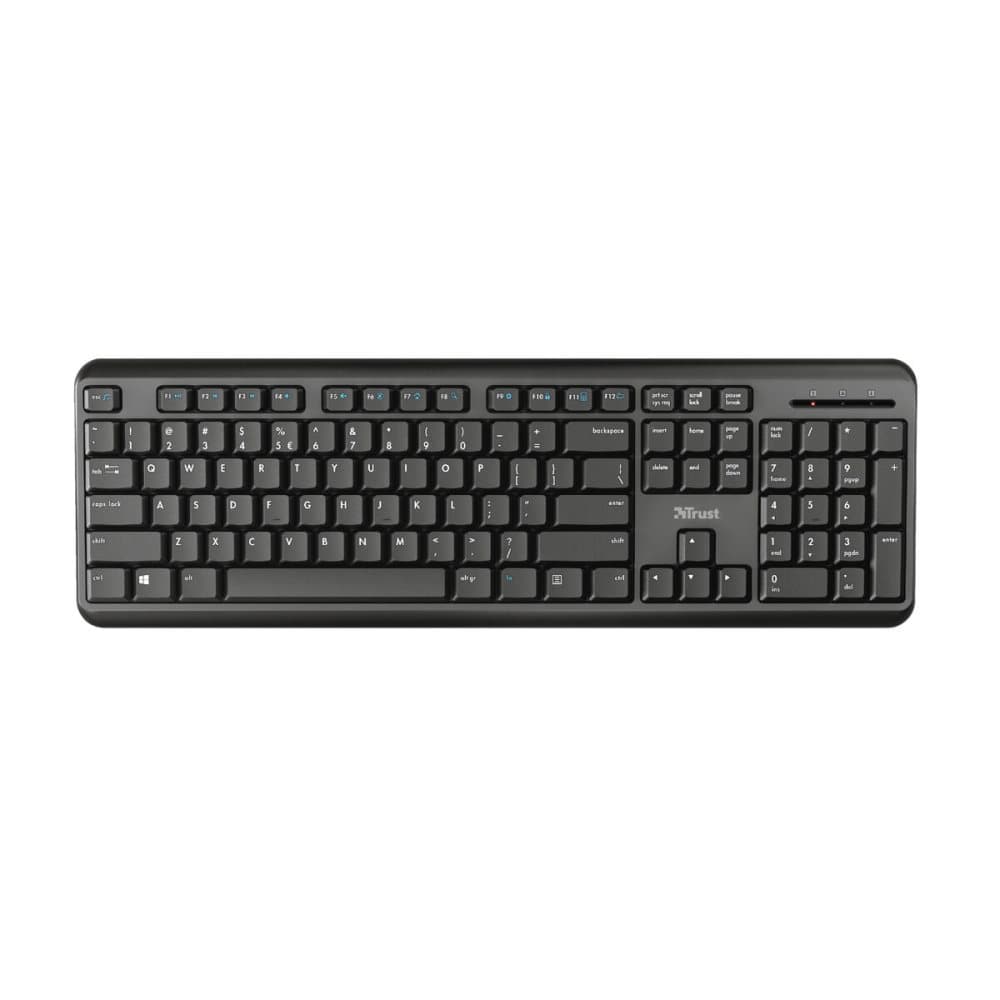 Trådlöst Tangentbord Trust TK-350 Qwerty Spanska
