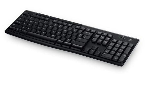 Logitech Wireless K270 - Tastatur - 2,4 GHz - Tysk - QWERTZ (920-003052)