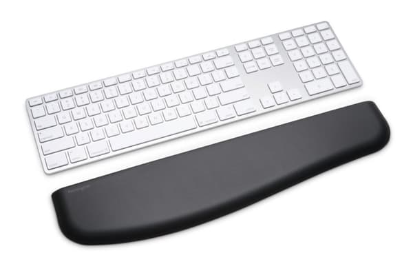 Kensington ErgoSoft Ergonomisk håndledsstøtte til slanke tastaturer - Ideel til hjemmekontor/arbejde hjemmefra - Sort