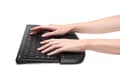 Miniatyrbillede 2 af 6: Kensington ErgoSoft Ergonomisk håndledsstøtte til slanke tastaturer - Ideel til hjemmekontor/arbejde hjemmefra - Sort