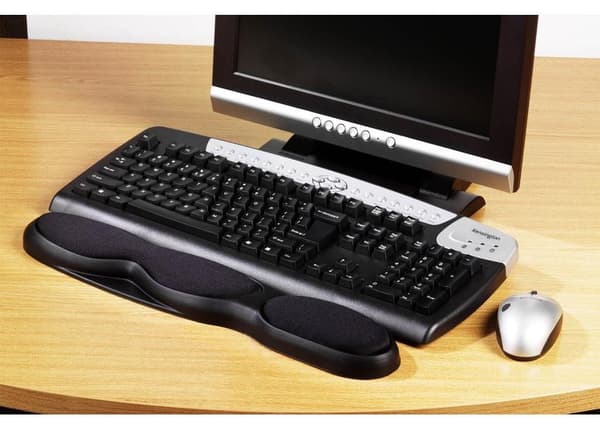 Kensington håndledsstøtte med gelpude til tastatur - Ergonomisk - Sort - 1 stk.