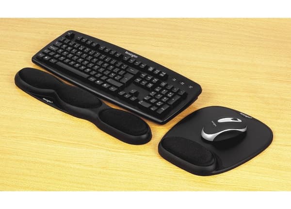 Kensington håndledsstøtte med gelpude til tastatur - Ergonomisk - Sort - 1 stk.