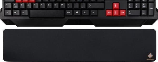 DELTACO GAMING GAM-003 Gaming håndledsstøtte XL til tastaturer - skridsikker