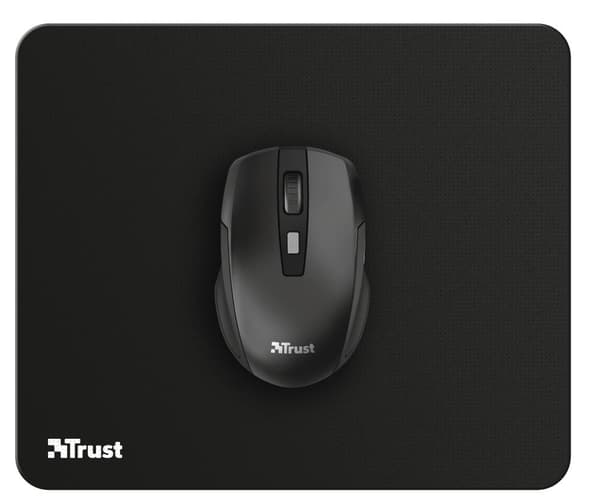 Trust Mouse Pad M, Medium Mouse Pad, 250 × 210 × 3 mm - Svart
