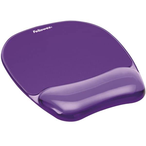 Fellowes Gel Crystal -hiirimatto rannetyynyllä - violetti (91441)