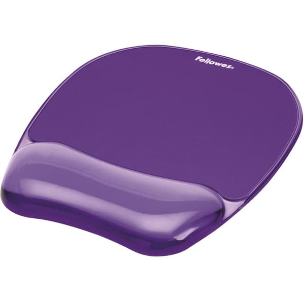 Fellowes Gel Crystal -hiirimatto rannetyynyllä - violetti (91441)