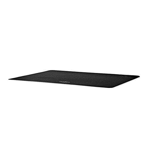 Nedis ERGOMPAM100BK. Leveys: 240mm, Syvyys: 190mm. Tuotteen väri: Musta, Pinnan väritys: Yksivärinen, Materiaali: Polypropeeni (PP), Liukumaton pohja