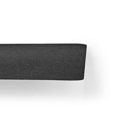 Nedis ERGOMPAM100BK. Leveys: 240mm, Syvyys: 190mm. Tuotteen väri: Musta, Pinnan väritys: Yksivärinen, Materiaali: Polypropeeni (PP), Liukumaton pohja