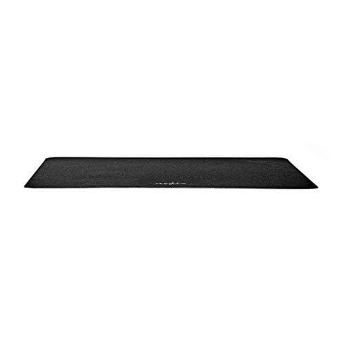 Nedis ERGOMPAM100BK. Leveys: 240mm, Syvyys: 190mm. Tuotteen väri: Musta, Pinnan väritys: Yksivärinen, Materiaali: Polypropeeni (PP), Liukumaton pohja