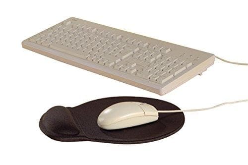 Slitstark 574858 Musmatta ERGOTOP GEL-5748 musmatta med handledsstöd svart (B x H x D) 260 x 26 x 23