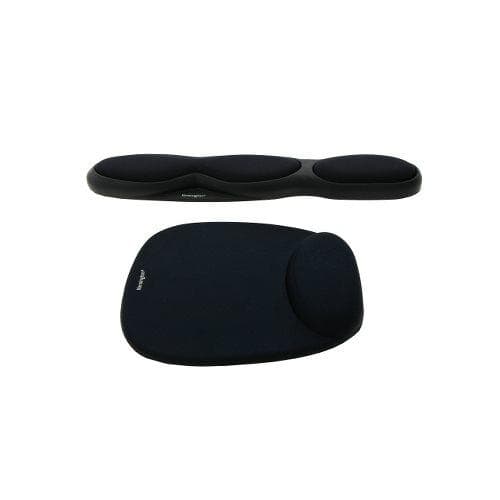 Kensington Foam Mouse Wristrest - Musmatta med handledsdyna - Svart