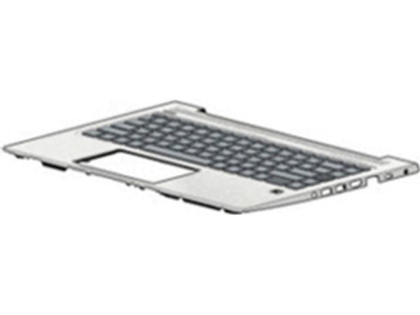 HP - Erstatningstastatur for bærbar PC - med ClickPad - bakbelysning - Nordisk - med toppdeksel - for ProBook 445 G6 Notebook, 445r G6 Notebook