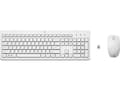 Miniatyrbilde 4 av 5: HP 230 - Tastatur- og mussett - trådløs - 2.4 GHz - Pan Nordic - hvit - for HP 24; Laptop 14, 14s, 15, 15s, 17; Pavilion 24, 27; Pavilion Laptop 13,