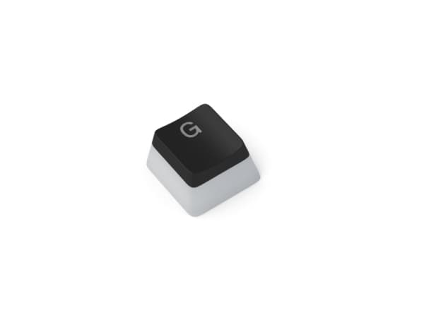 Glorious PC Gaming Race Aura V2, Näppäimen hattu, Polybutyleenitereftalaatti (PBT), Musta