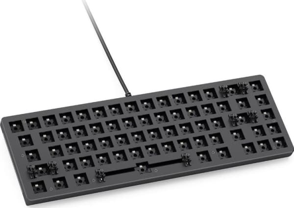 Glorious PC Gaming Race GMMK 2, 65%, Kabel, USB, Mekaniska tangentbrytare, RGB LED, Svart