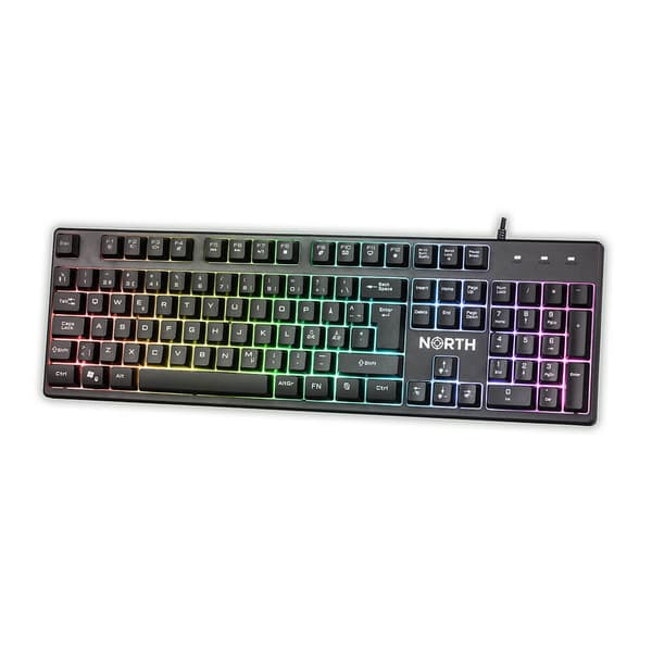 NORTH Gaming Tangentbord K100 RGB