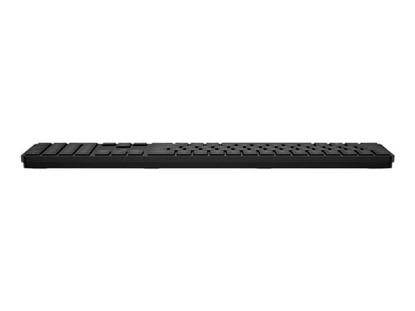 HP 450 - Tastatur - programmerbar - 100% - full size - trådløs - 2.4 GHz - Fransk - svart
