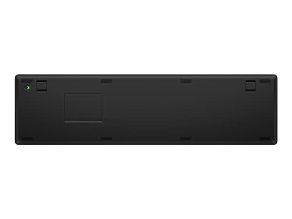 HP 450 - Tangentbord - programmerbar - 100% - full size - trådlös - 2.4 GHz - AZERTY - belgisk - svart