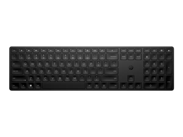HP 650 - Tastatur- og mussett - trådløs - Italiensk - svart
