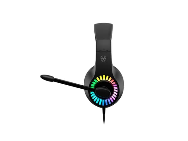 Krom Kenya, Kabel, USB, Membrantangentbrytare, RGB LED, Svart, Mus inkluderad