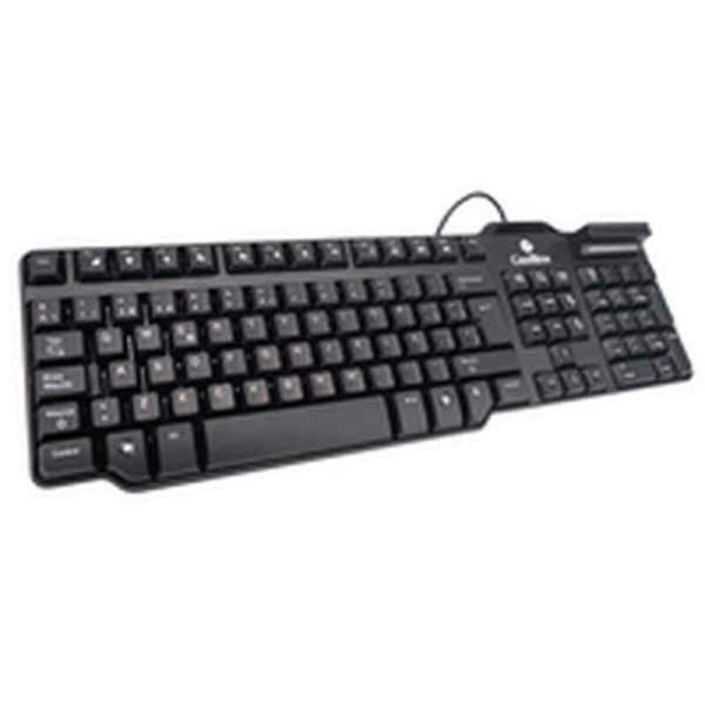 Tangentbord med Läsare CoolBox COO-TEC02DNI