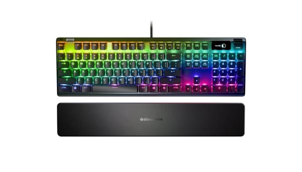 SteelSeries Apex Pro, Mekanisk Gaming Keyboard, RGB LED-lys, US, Kablet