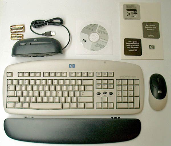 HP - Sats med tangentbord och mus - trådlös - RF - engelska - för Vectra VL420, VL420 se