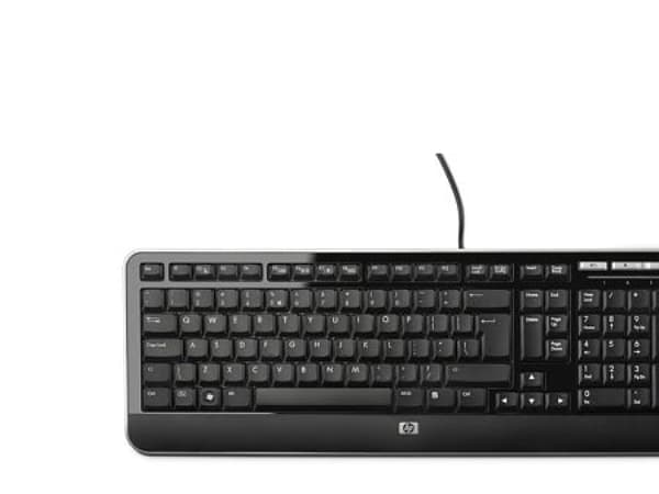 HP 505060-381, Full-size (100%), Langallinen, USB, AZERTY