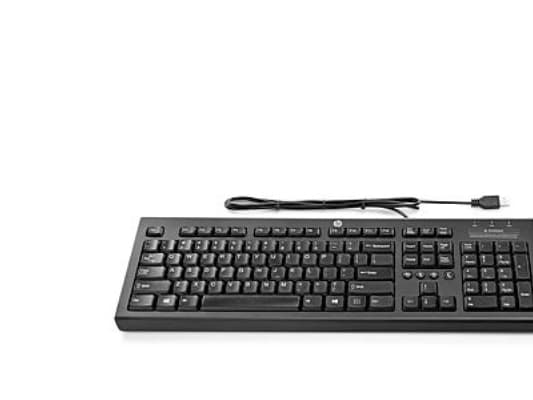 HP - Tangentbord - USB - engelska - för ProDesk 400 G1 Svart