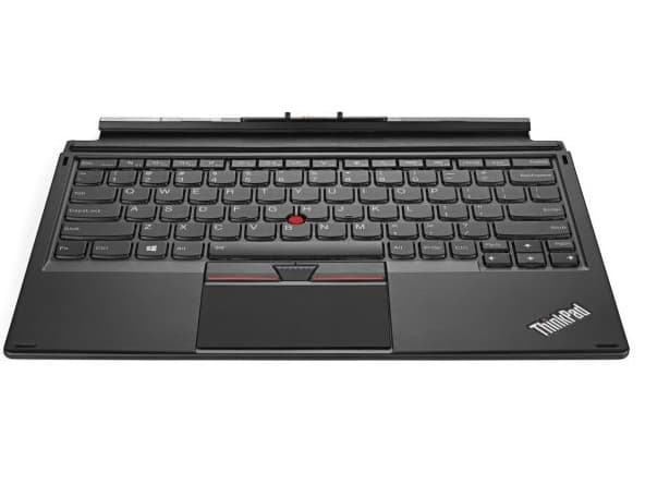 Lenovo 4X30L07457, QWERTY, Englanti (US), Mini, Musta, Langallinen, Telakkaliitin