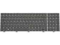 HP - Tangentbords- och styrplattsuppsättning - holländsk - silver - för ProBook 4540s, 4545s