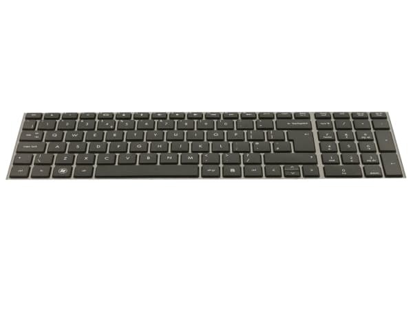 HP - Tangentbords- och styrplattsuppsättning - holländsk - silver - för ProBook 4540s, 4545s