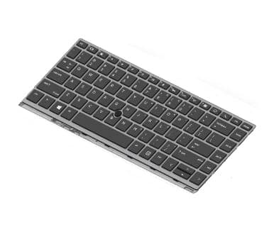 HP L15540-A41, Tangentbord, Belgiskt, Tangentbord med bakgrundsbelysning, HP, ZBook 14u G5