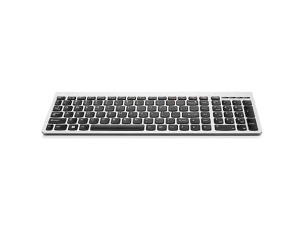 Lenovo 25209223, Fullstor (100 %), Trådlös, Silver