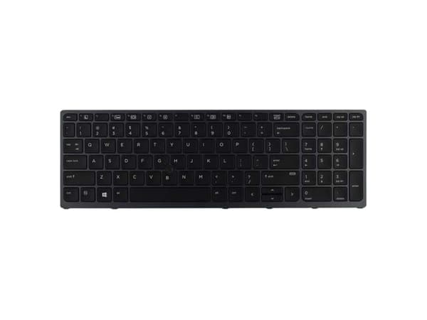 HP 848311-261, Tangentbord, Bulgariska, Tangentbord med bakgrundsbelysning, HP, ZBook 17 G3