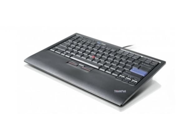 Lenovo FRU57Y4671, Mini, Koblet med ledninger (ikke trådløs), USB, QWERTY, Sort Sort