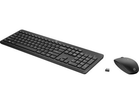 HP 235 - Tastatur- og mussett - trådløs - Storbritannia - for Pro Mobile Thin Client mt440 G3; ZBook Firefly 14 G9, 16 G9; ZBook Fury 16 G9