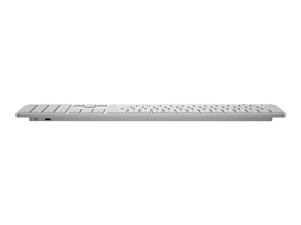 HP 970 - Tangentbord - bakgrundsbelyst - trådlös - 2.4 GHz, Bluetooth - för HP 15s; Laptop 14s, 15, 15s, 17