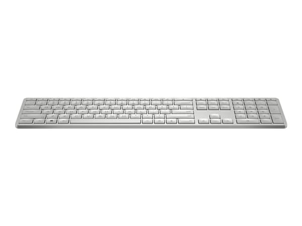 HP 970 - Tangentbord - bakgrundsbelyst - trådlös - 2.4 GHz, Bluetooth - för HP 15s; Laptop 14s, 15, 15s, 17