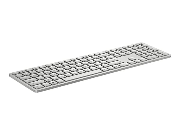 HP 970 - Tangentbord - bakgrundsbelyst - trådlös - 2.4 GHz, Bluetooth - för HP 15s; Laptop 14s, 15, 15s, 17