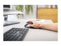 Miniatyrbilde 3 av 5: CHERRY DW 9500 SLIM - Tastatur- og mussett - trådløs - 2.4 GHz, Bluetooth 4.0 - USA med eurosymbol - tastsvitsj: CHERRY SX - grå, svart - plastfri em