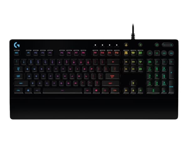 Logitech Prodigy G213 - Tastatur - bakgrunnsbelyst - USB - Nordisk Sort